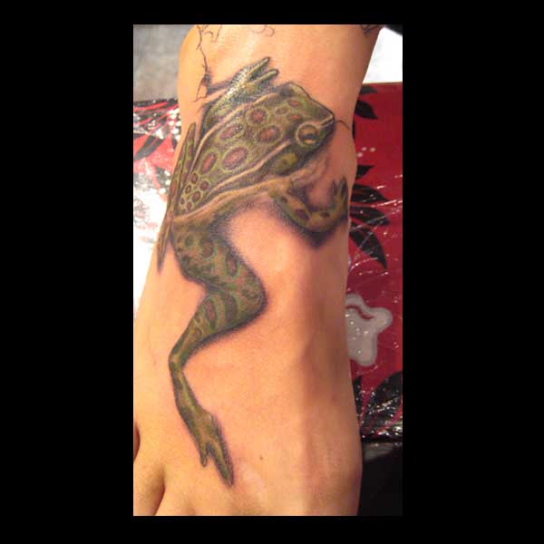 Carla Hopkins - Frog Foot