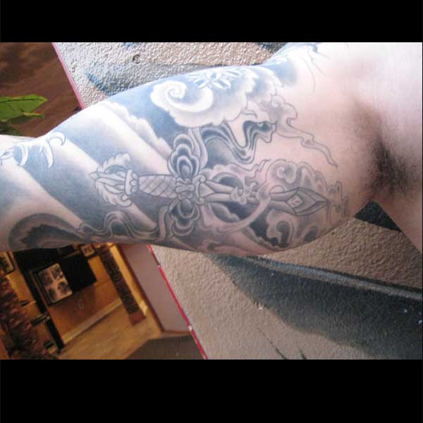 Carla Hopkins - Skull Arm